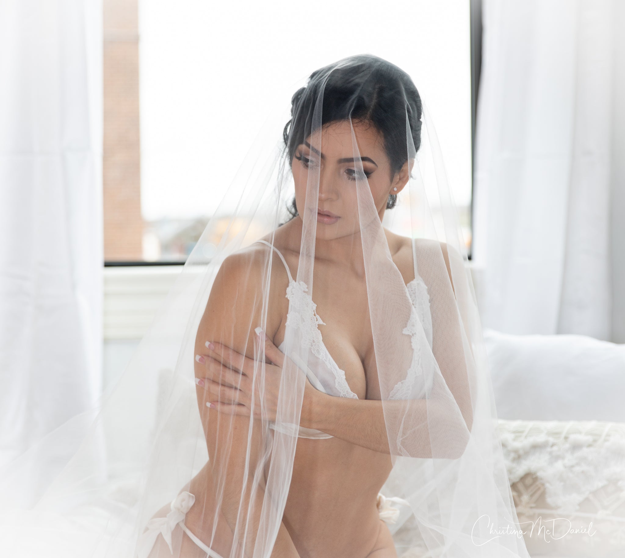 Luxury wedding lingerie from silk