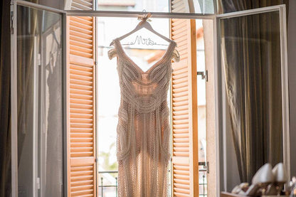 Pearl Wedding Gown Très Sûr