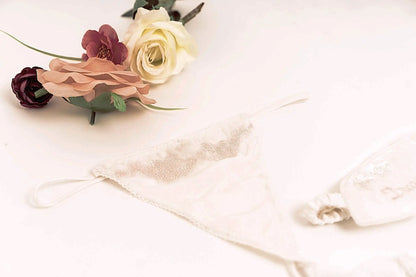 Bridal lingerie g-string panty 